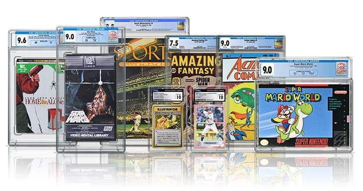 Assorted pop culture collections in CGC holders